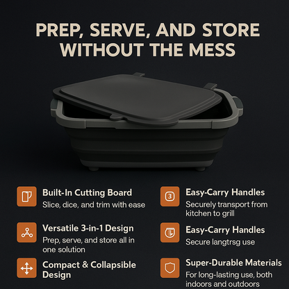PrepPop™ Collapsible Prep Tub